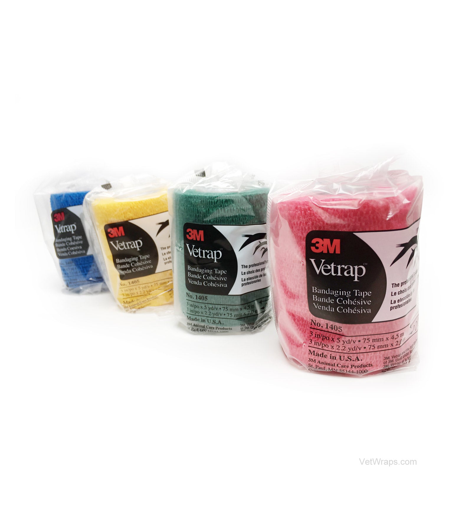 3M Vetrap Bandaging Tape 1405 3 Inch