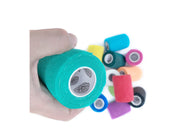 WildCow Multicolored Vet Wrap - 12 Pack, 3 Inches, Held in Hand