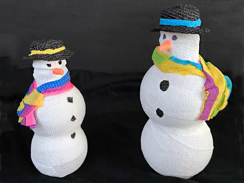Vet Wrap Frosty the Snow Men