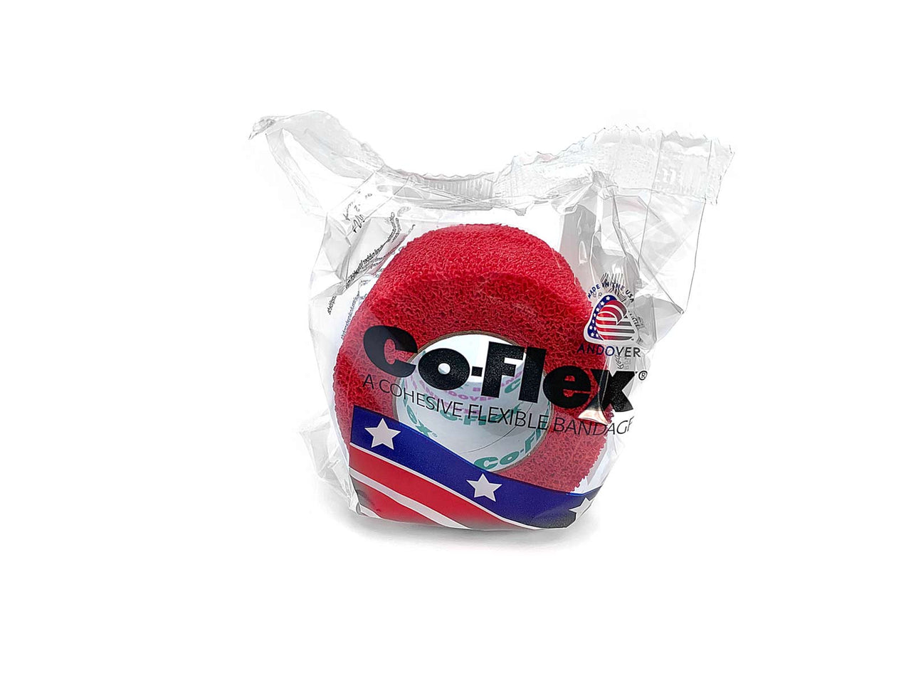 CoFlex Vet 2 Inch Red Cohesive Bandage Wrap Pack - 36 Rolls