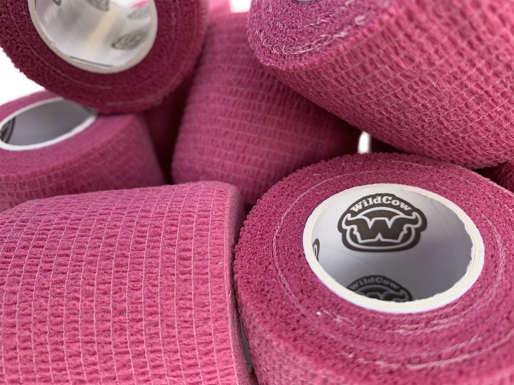 WildCow Pink Vet Wrap Rolls Closeup