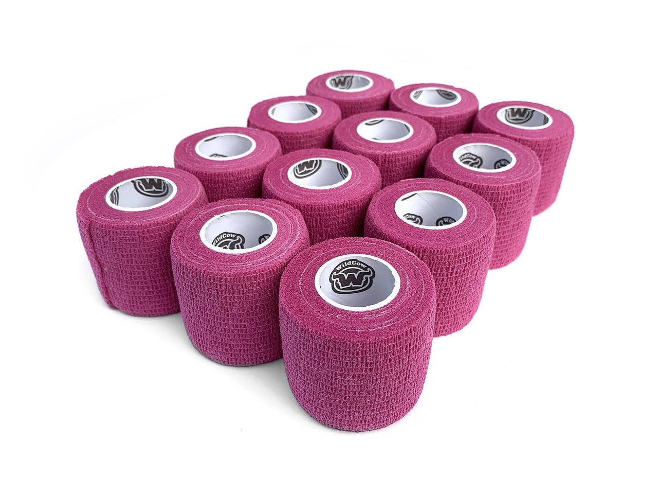 WildCow 2 Inch Pink Vet Wrap 12 Pack
