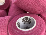 WildCow Pink Vet Wrap Rolls - Closeup