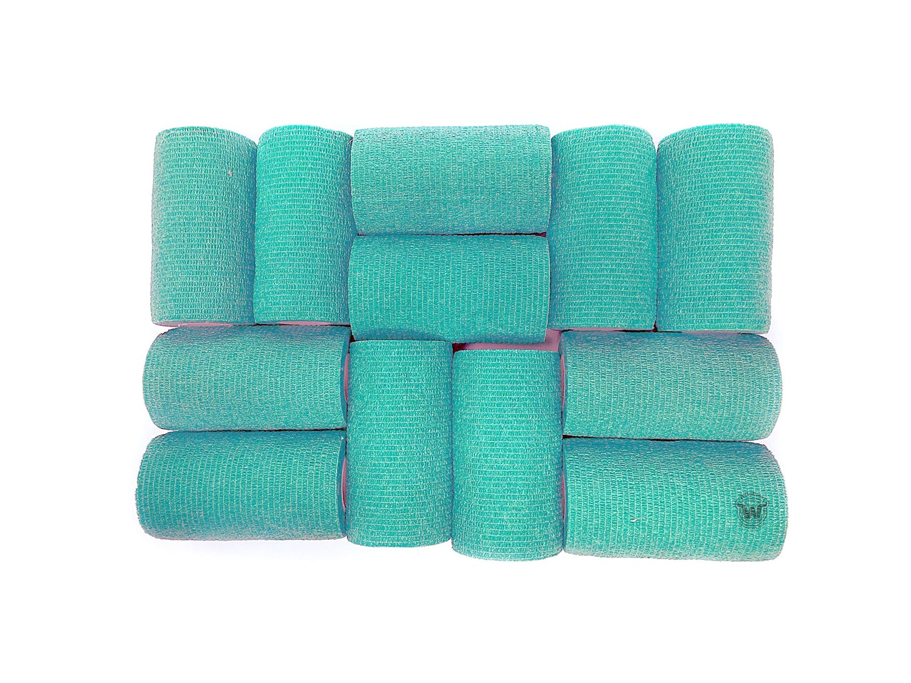 WildCow Green Vet Wrap - 4 Inch 12 Roll Pack