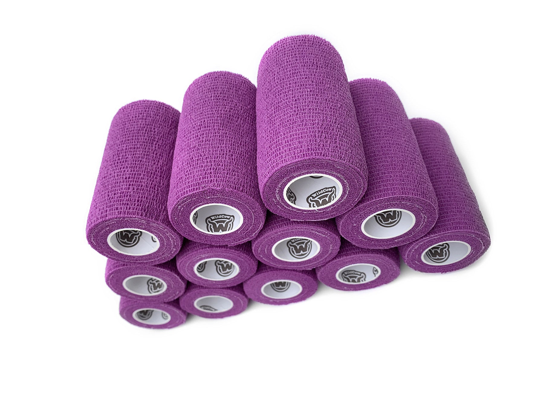 WildCow 4 Inch Purple Vet Wrap 12 Pack of Rolls