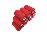 WildCow 4 Inch Red Vet Wrap - 12 Pack
