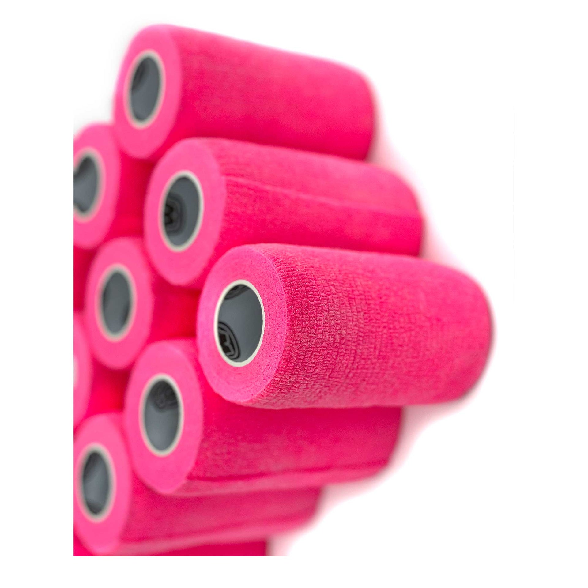 Rolls of WildCow Neon Pink Vet Wrap