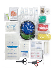 WildCow Emergency Pet Kit Contents (Gauze Pads, Wrap, Scissors, etc.)