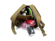 WildCow Tan Emergency Pet First Aid Kit with Vet Wrap and Supplies - Open View
