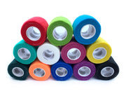 WildCow 2 Inch Multicolored Vet Wrap - 12 Color Rolls