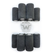 WildCow 4 Inch Black Vet Wrap 12 Rolls Shown with Logo